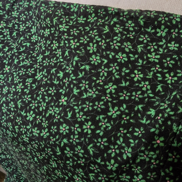 Zara Green Floral Pinfore Women's Apron Dress - Picture 5 of 8